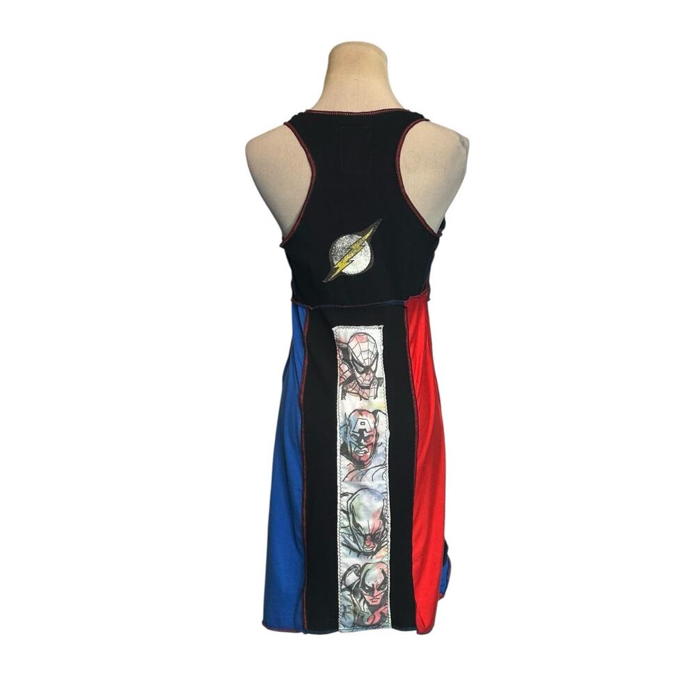 Styles Ever After Super Heroes Patch Work Tank Mi… - image 2